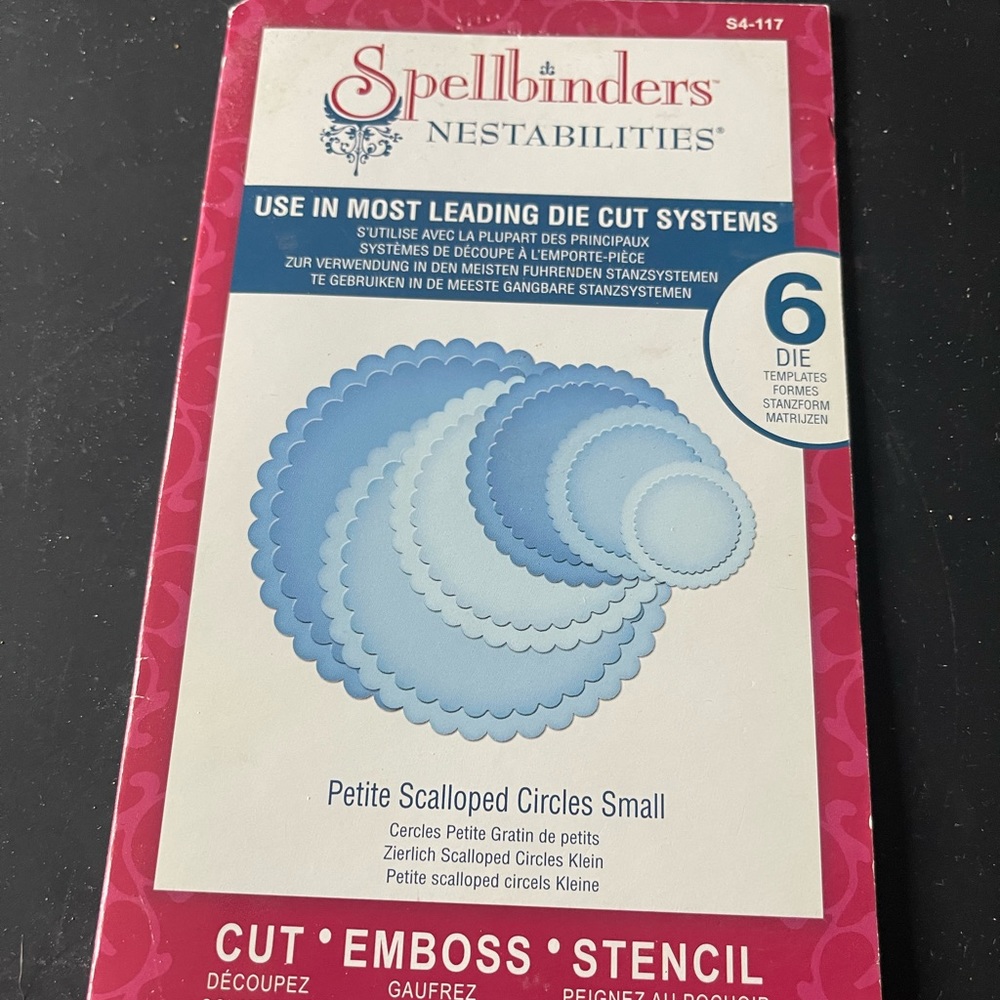 Spellbinders Nestabilities die